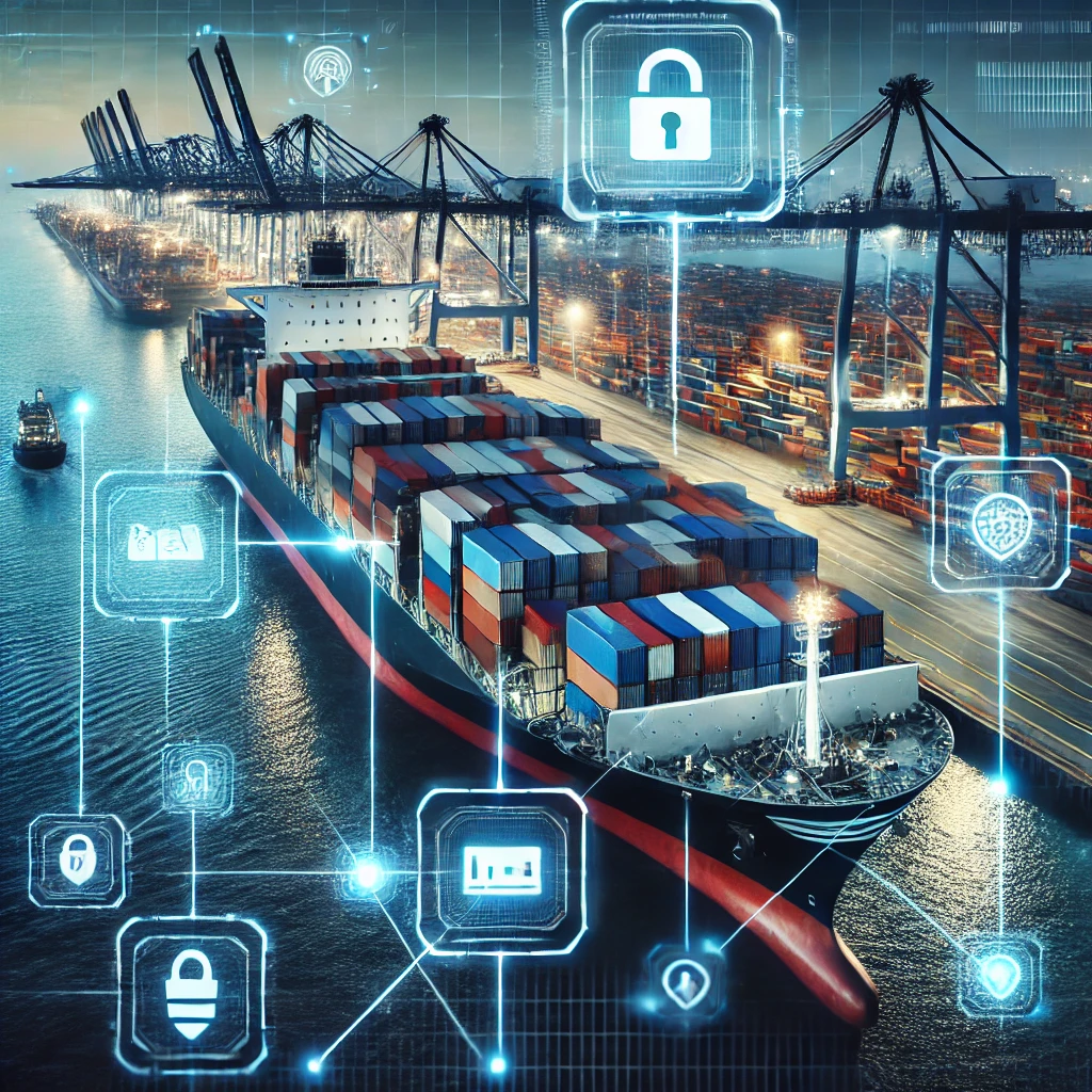 Cybersecurity in a vessel